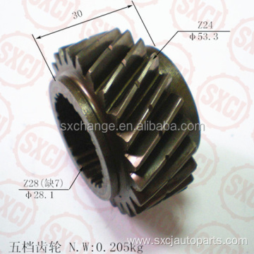 Automotive parts transfer case parts transmission shaft Gear for hilux